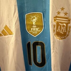 Argentina Soccer Jersey M size Messi 10